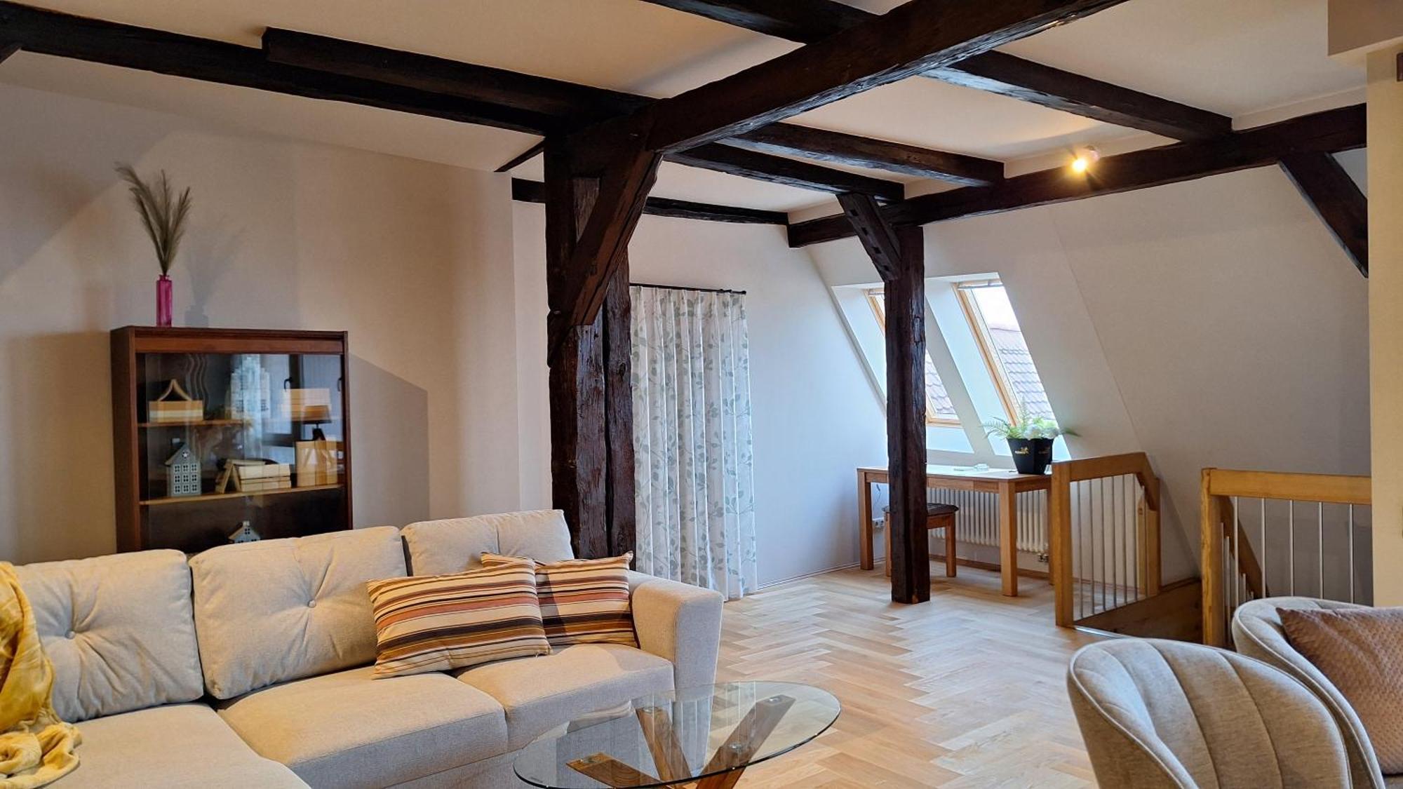 Stadtpalais Bellevue-Suite 3- Zimmer- Maisonettewohnung Mit Dachterrasse Maximal 4 Personen Будишин Екстер'єр фото