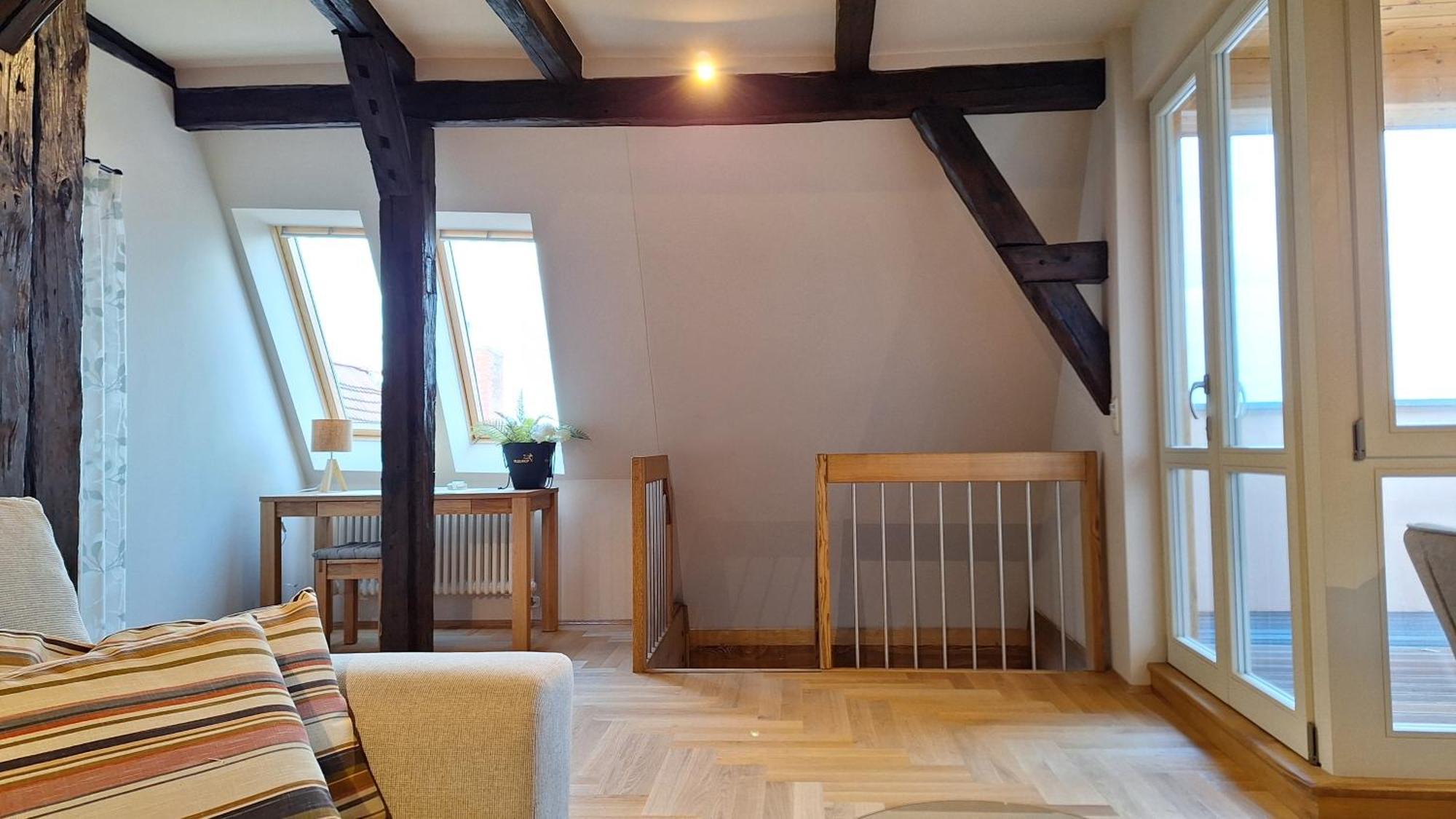Stadtpalais Bellevue-Suite 3- Zimmer- Maisonettewohnung Mit Dachterrasse Maximal 4 Personen Будишин Екстер'єр фото