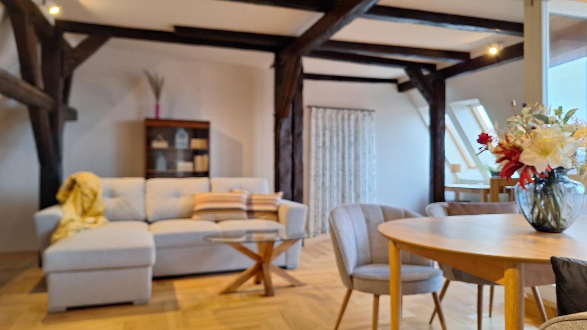 Stadtpalais Bellevue-Suite 3- Zimmer- Maisonettewohnung Mit Dachterrasse Maximal 4 Personen Будишин Екстер'єр фото